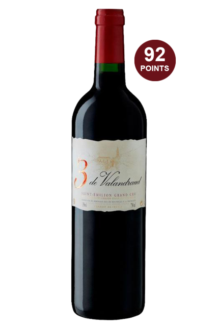 3 de Valandraud Saint Emilion Grand Cru