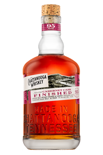 Chattanooga Cabernet Casks 95 Proof Straight Malt Whiskey