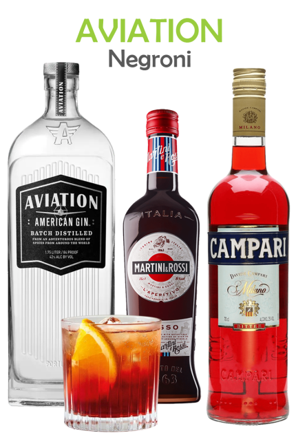 Aviation Negroni Cocktail Kit