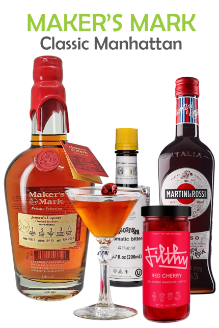 Maker's Mark Classic Manhattan Cocktail Kit