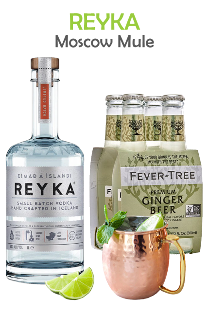Reyka Moscow Mule Cocktail Kit