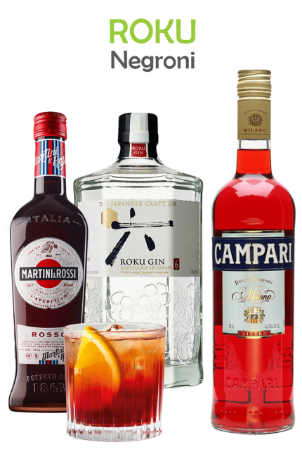 Roku Negroni Cocktail Kit