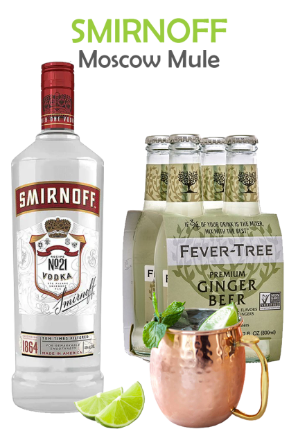Smirnoff Moscow Mule Cocktail Kit