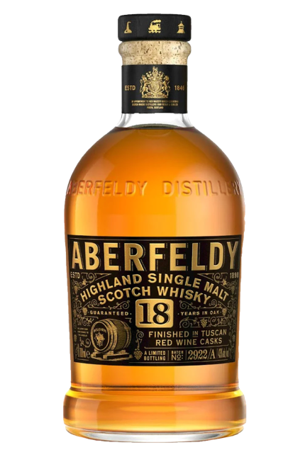 Aberfeldy 18 Years Single Malt Scotch Whisky