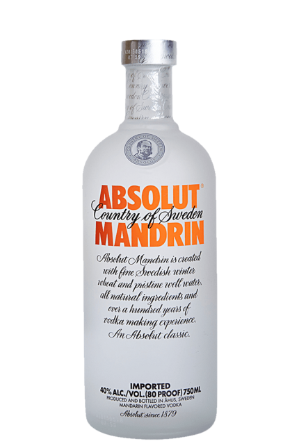 Absolut Mandrin Vodka 750 ML