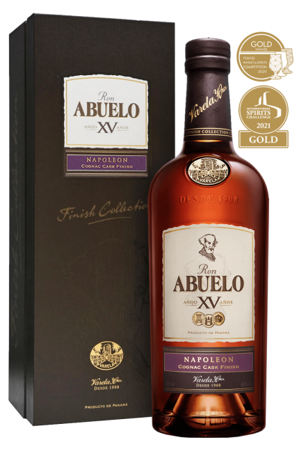 Abuelo XV Years Napoleon Cognac Cask Finish Rum