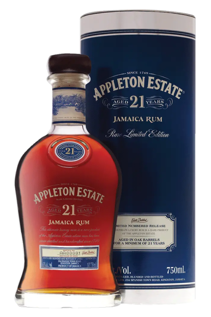Appleton Estate 21 Years Rare Limited Edition Jamaican Rum