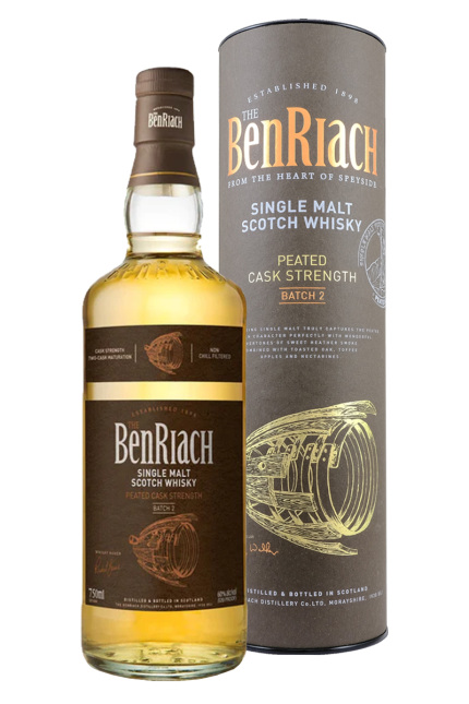 Benriach Peated Cask Strength Single Malt Scotch Whisky