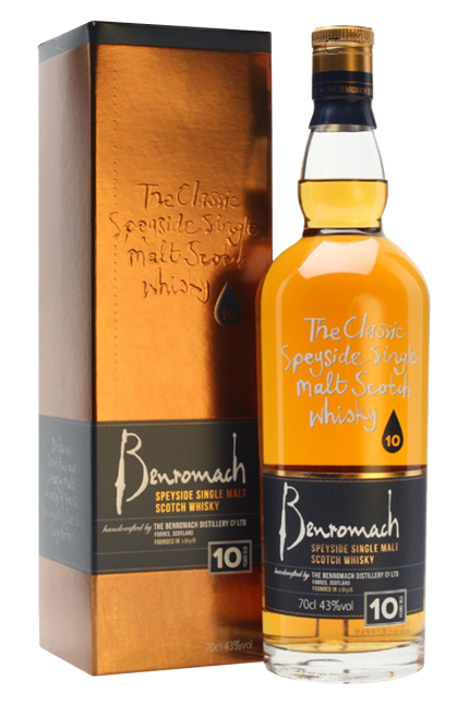 Benromach 10 Years Speyside Single Malt Scotch Whisky