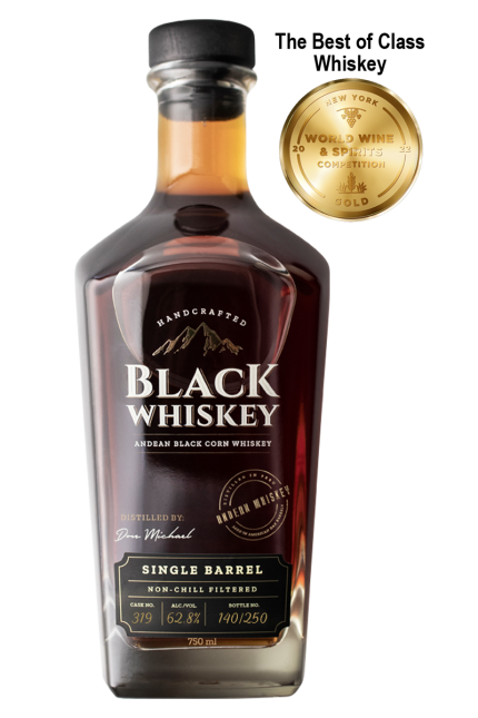 Black Whiskey - Andean Black Corn Whiskey Single Barrel