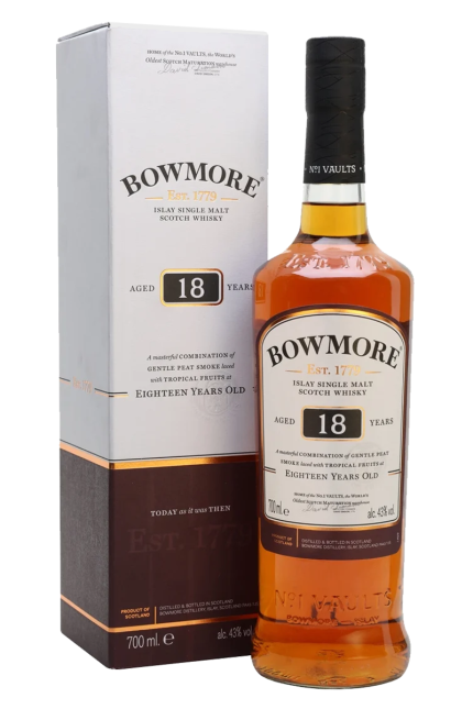 Bowmore 18 Years Islay Single Malt Scotch Whiskey