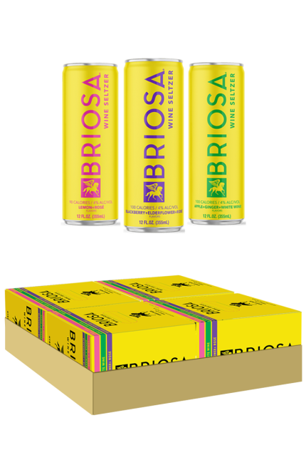 Briosa Wine Seltzer 24-Pack