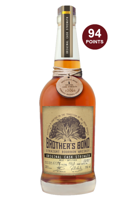 Brothers Bond Original Cask Strength Straight Bourbon Whiskey