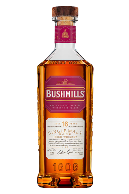Bushmills 16 Years Single Malt Irish Whiskey