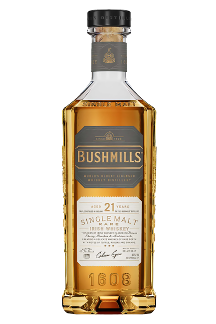 Bushmills 21 Years Single Malt Irish Whiskey