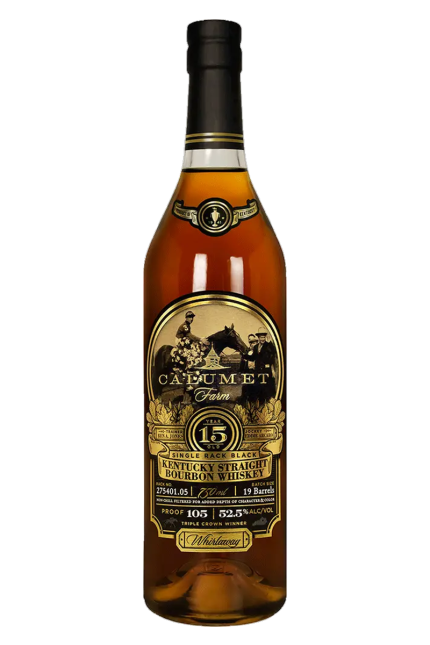 Calumet Farm Single Rack Black 15 Years Bourbon Whiskey