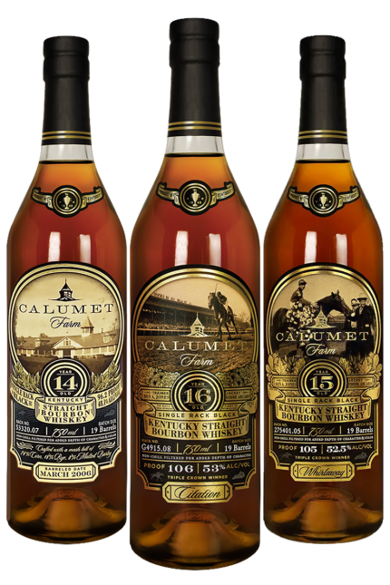 Calumet Farm Single Rack Black 14, 15 & 16 Years Bundle
