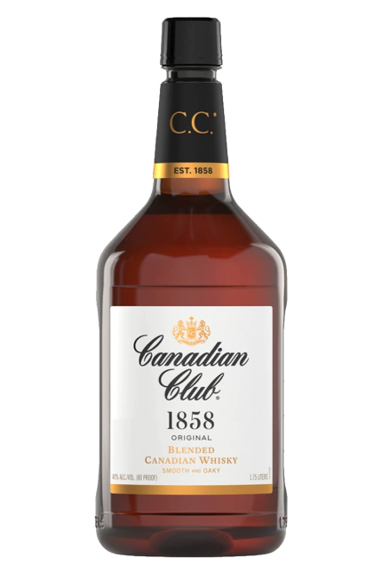 Canadian Club 1858 Blended Canadian Whisky 1.75 LT