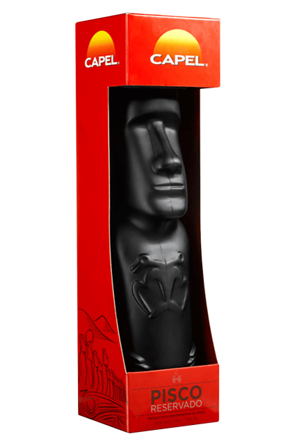 Capel Pisco Moai Bottle Special Edition