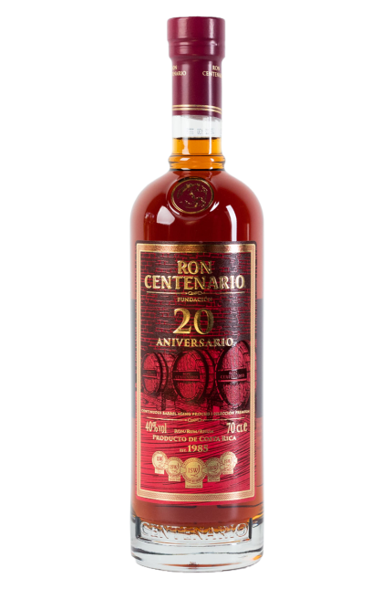 Centenario Fundación 20 Years Añejo Rum