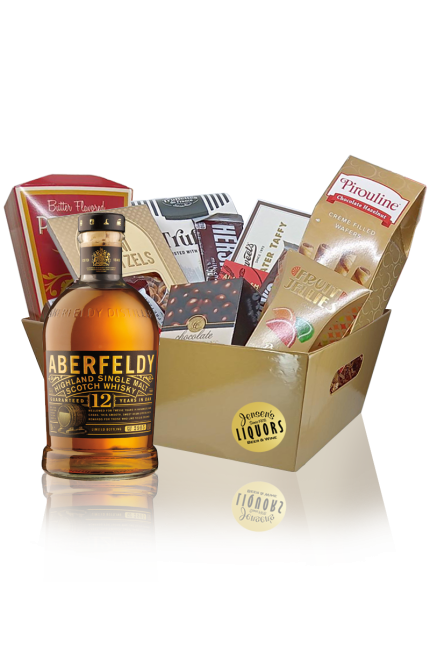 Single Malt Gift Basket Aberfeldy 12 Years