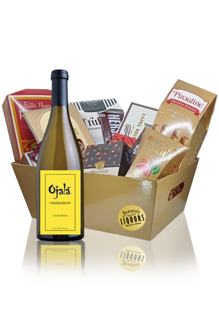 Wine Gift Basket Ojala Chardonnay