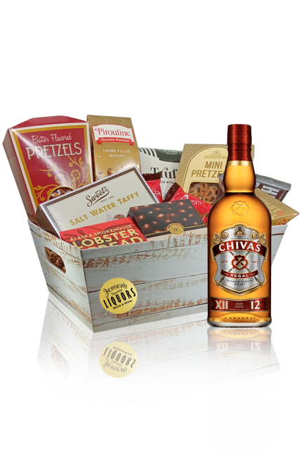 Scotch Gift Basket Chivas Regal 12 Years