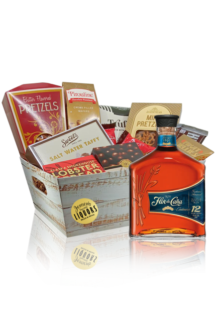 Rum Gift Basket Flor de Caña 12 Years Centenario