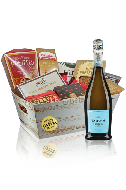 Sparkling Wine Gift Basket La Marca