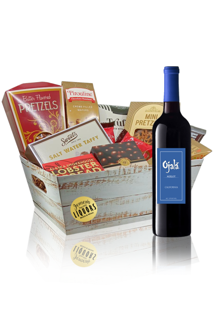 Wine Gift Basket Ojala Merlot