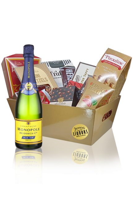 Champagne Gift Basket Monopole Heidsieck Brut