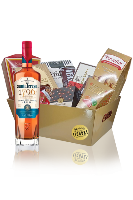 Rum Gift Basket Santa Teresa 1796