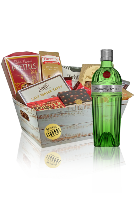 Gin Gift Basket Tanqueray Ten