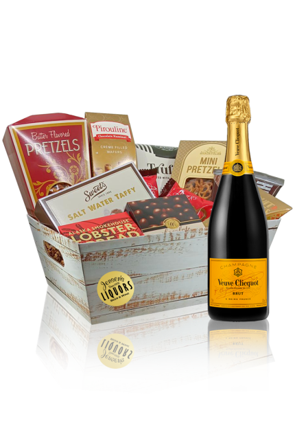 Champagne Gift Basket Veuve Clicquot Brut
