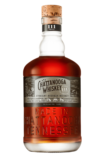 Chattanooga 111 Proof Tennessee Straight Bourbon Whiskey