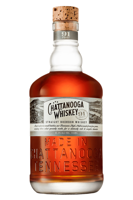 Chattanooga 91 Proof Tennessee Straight Bourbon Whiskey