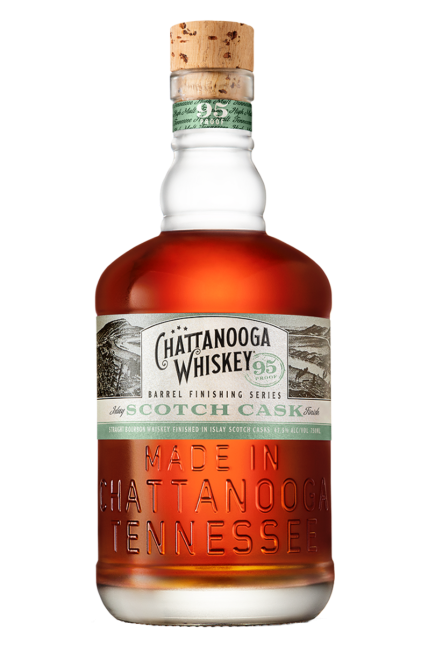 Chattanooga 95 Proof Islay Scotch Cask Finish Straight Bourbon Whiskey