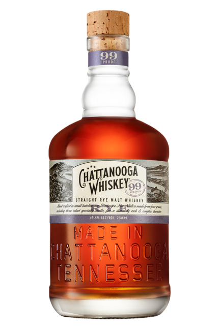 Chattanooga 99 Proof Tennessee Straight Rye Whiskey
