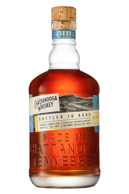 Chattanooga Vintage Series Bottled in Bond Tennessee Straight Bourbon Whiskey