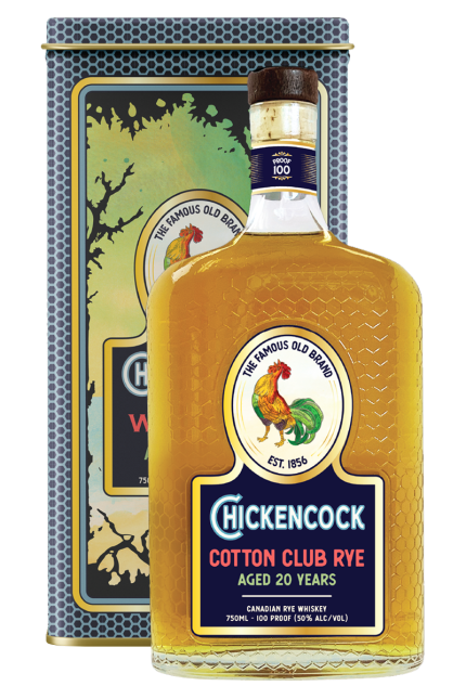 Chicken Cock Cotton Club 20 Years Canadian Rye Whiskey