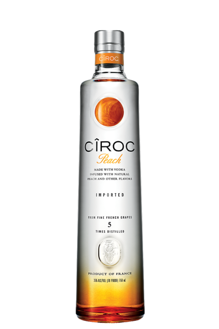 Ciroc Peach Flavored French Vodka 750 ML