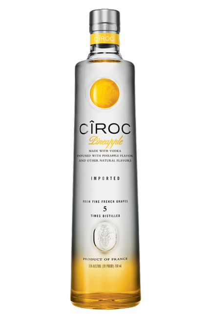 Ciroc Pineapple Flavored French Vodka 1.75 LT