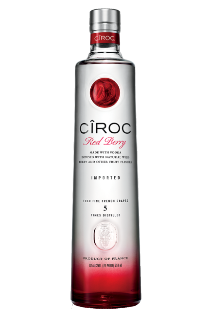 Ciroc Red Berry Flavored French Vodka 1.75 LT