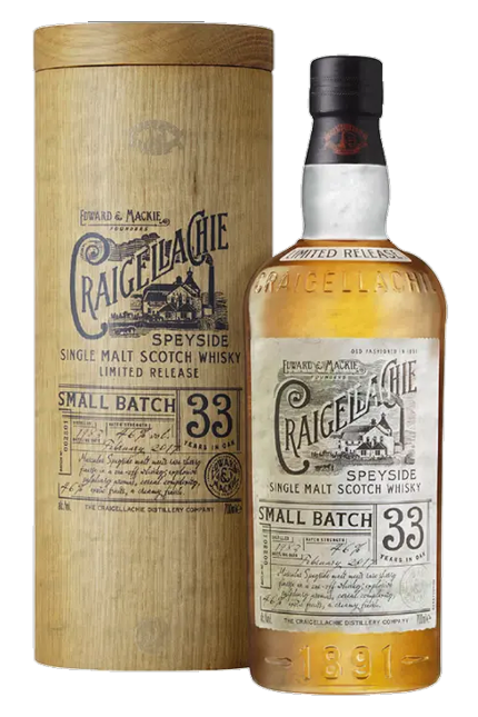 Craigellachie 33 Year Single Malt Scotch Whisky