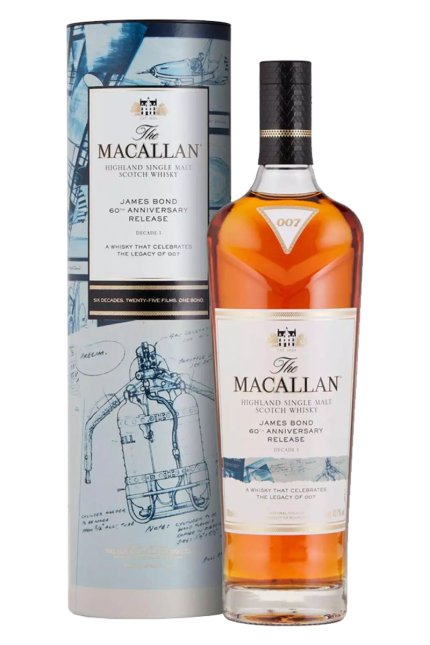 Macallan Single Malt James Bond 60th Anniversary Edition - Decade I