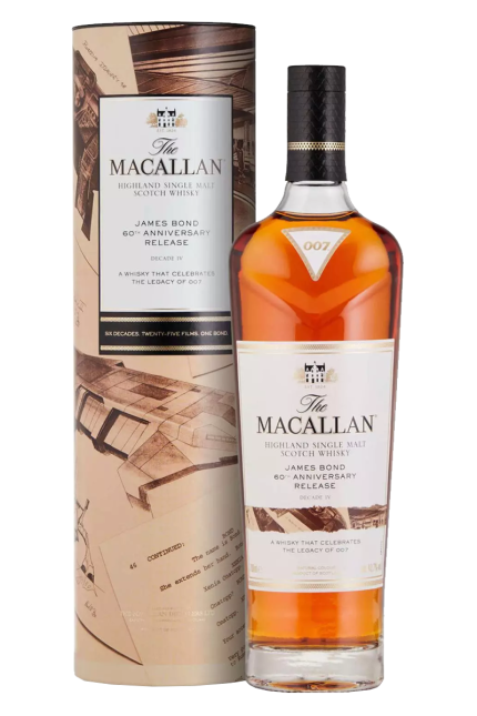 Macallan Single Malt James Bond 60th Anniversary Edition - Decade IV