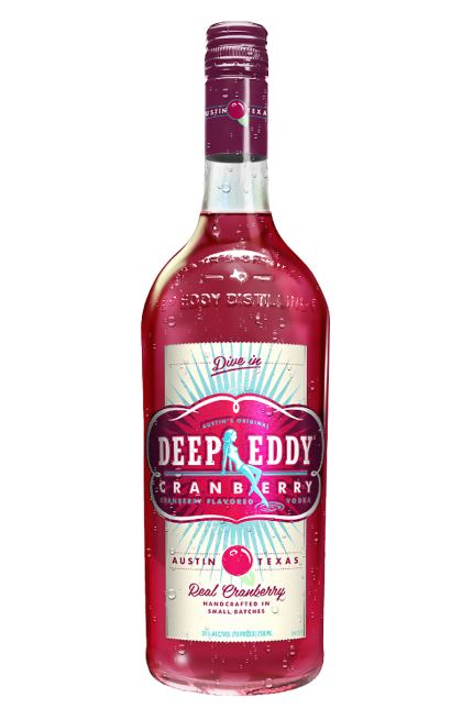 Deep Eddy Cranberry Flavored Vodka 750 ML