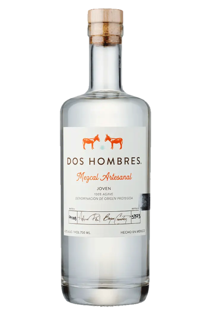 Dos Hombres Espadín Joven Mezcal Artesanal 750 ML