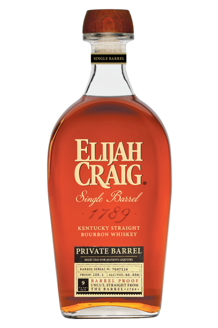 Elijah Craig Single Barrel Barrel Proof Kentucky Straight Bourbon Whiskey