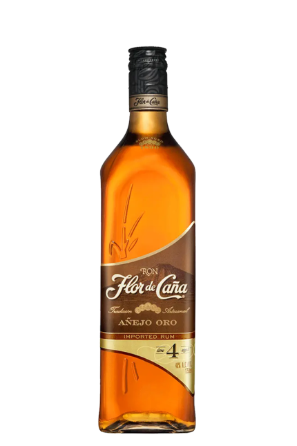 Flor de Caña 4 Years Añejo Gold Rum